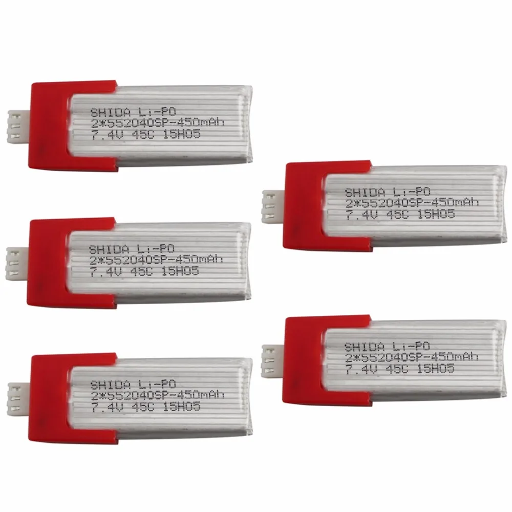 7 4 V 450mah литиевая батарея для XK K120 с одним веслом пульт дистанционного управления