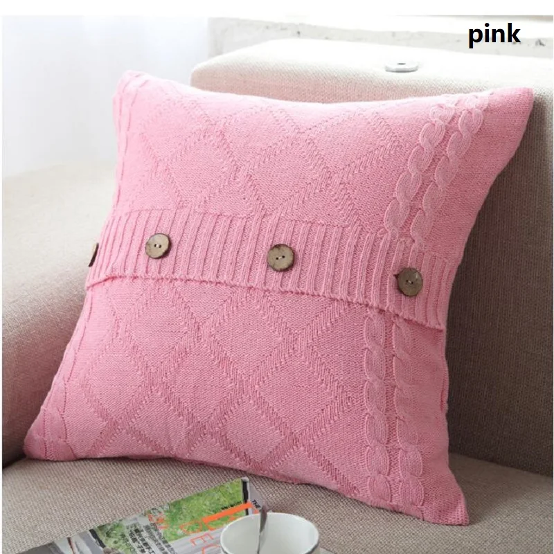 

UBRUSH Creative Cotton Cushion Cover Patch Work Soft And Comfortable Skin Home And Sofa 45*45 cm Cushion Covers