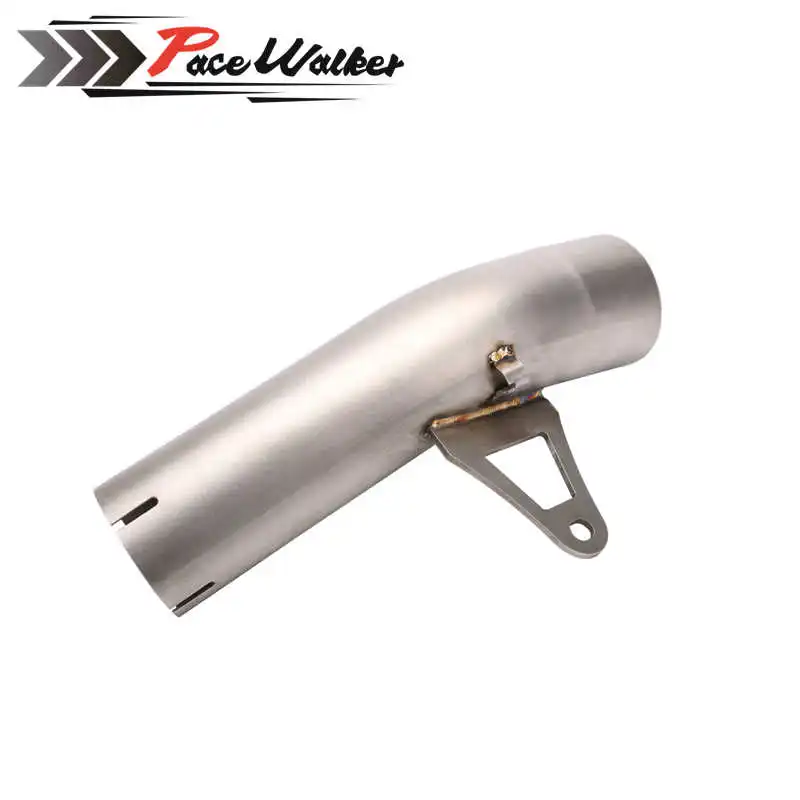 

FREE SHIPPING 61mm Motorcycle intermediate exhaust pipe for S1000RR 2010-2016