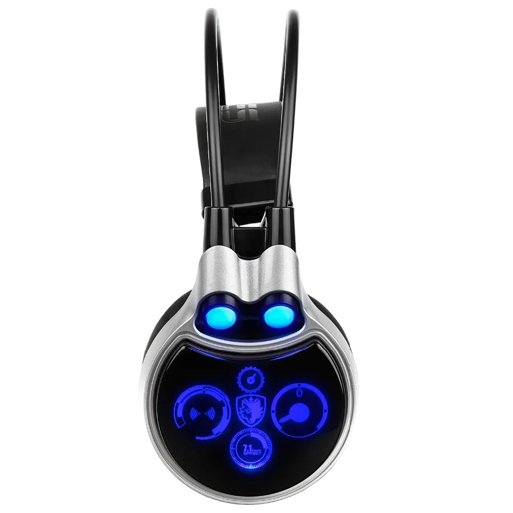 Игровая гарнитура SADES 908 с USB разъемом 7 1 игровая головная повязка со