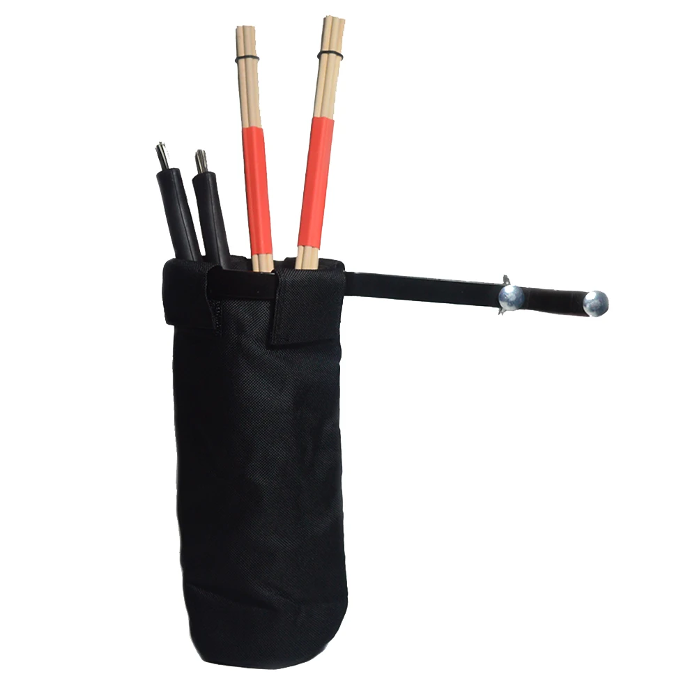 

Black Drum Stick Holder Bag Mounting Clamp Extension Arm Framework