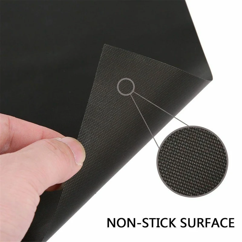 Non-Stick Barbecue BBQ Grill Mat Reusable Grillmat Teflon Heat Resistant Baking Barbecue Cooking Mat For Home Restaurant Outdoor