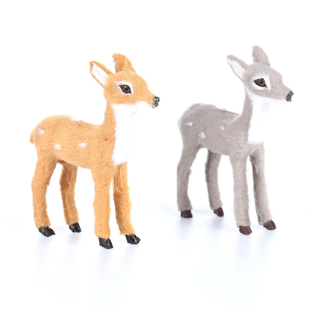 2019 плюшевые пластиковые рождественские олени мини украшения для дома лося