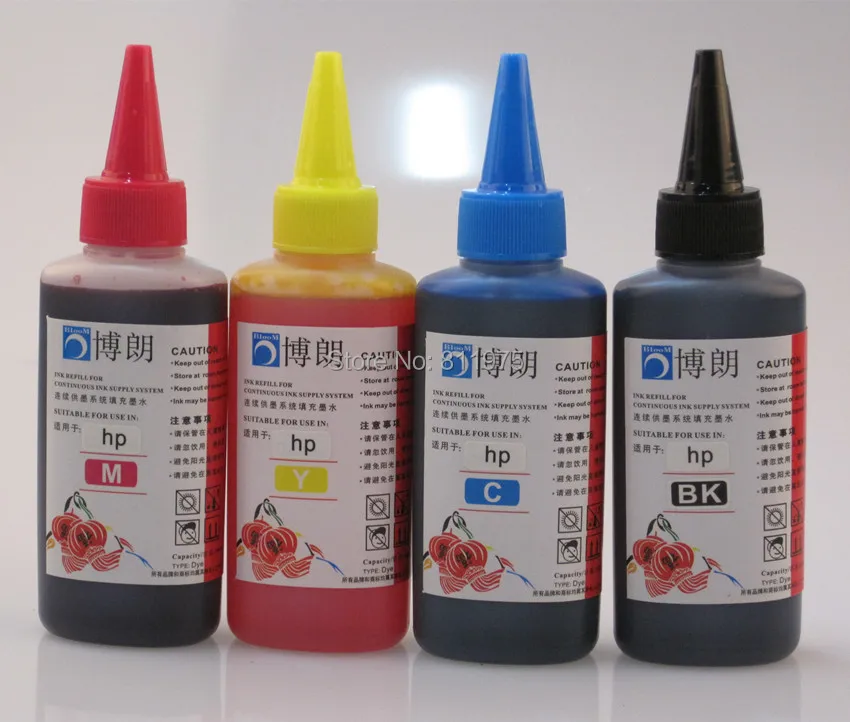 Картридж для струйного принтера HP 100 мл 4 цвета|printer ink problem|ink readerink for canon printer |
