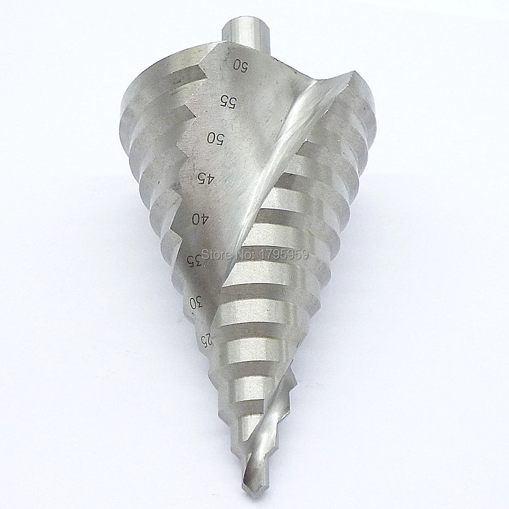 Спиральное ступенчатое сверло 6-60 мм развертка сверление отверстий спиральное