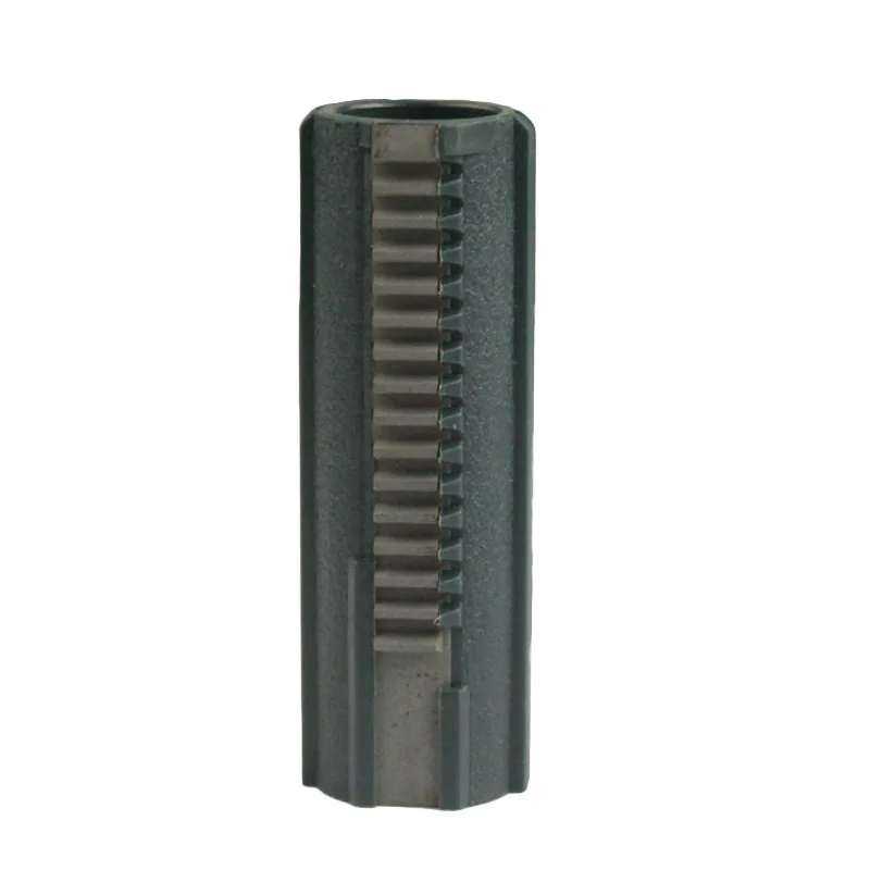 Gray Высокое качество Полный Сталь 15 зубы поршень для Airsoft AEG Gearbox Ver 2/3 BK синий - Цвет: Gray