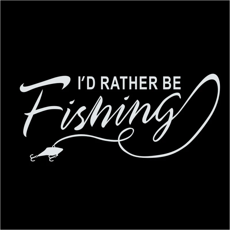 DCTAL Автомобильная наклейка для рыбалки автомобильный Стайлинг programa Catfish Hunter Pesca