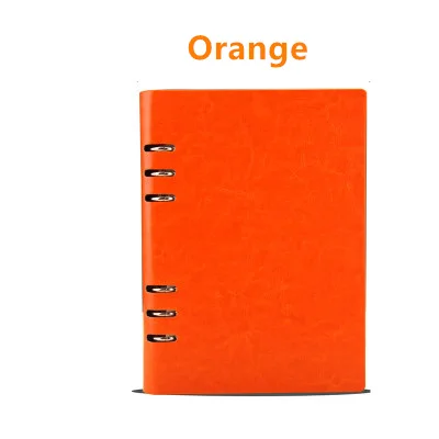 style 2 orange Записные книжки Дневник Журнал еженедельник ежемесячный планировщик Agenda A5 A6 школьные офисные принадлежности стационарный Органайзер расписание пакет подарок - Цвет: style 2 orange