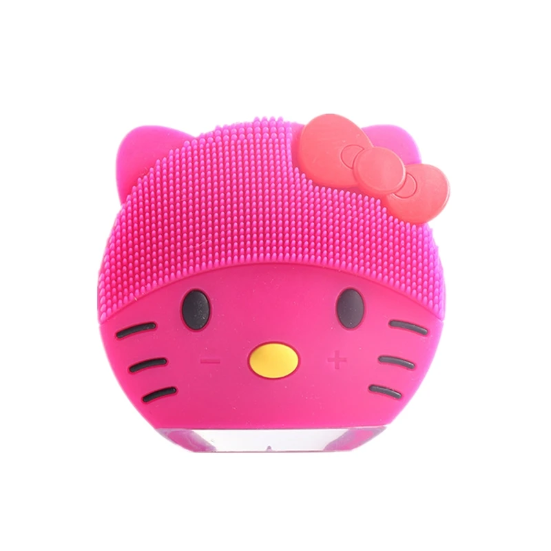 Мультфильм Kawaii Электрический силиконовый Очищающий Инструмент