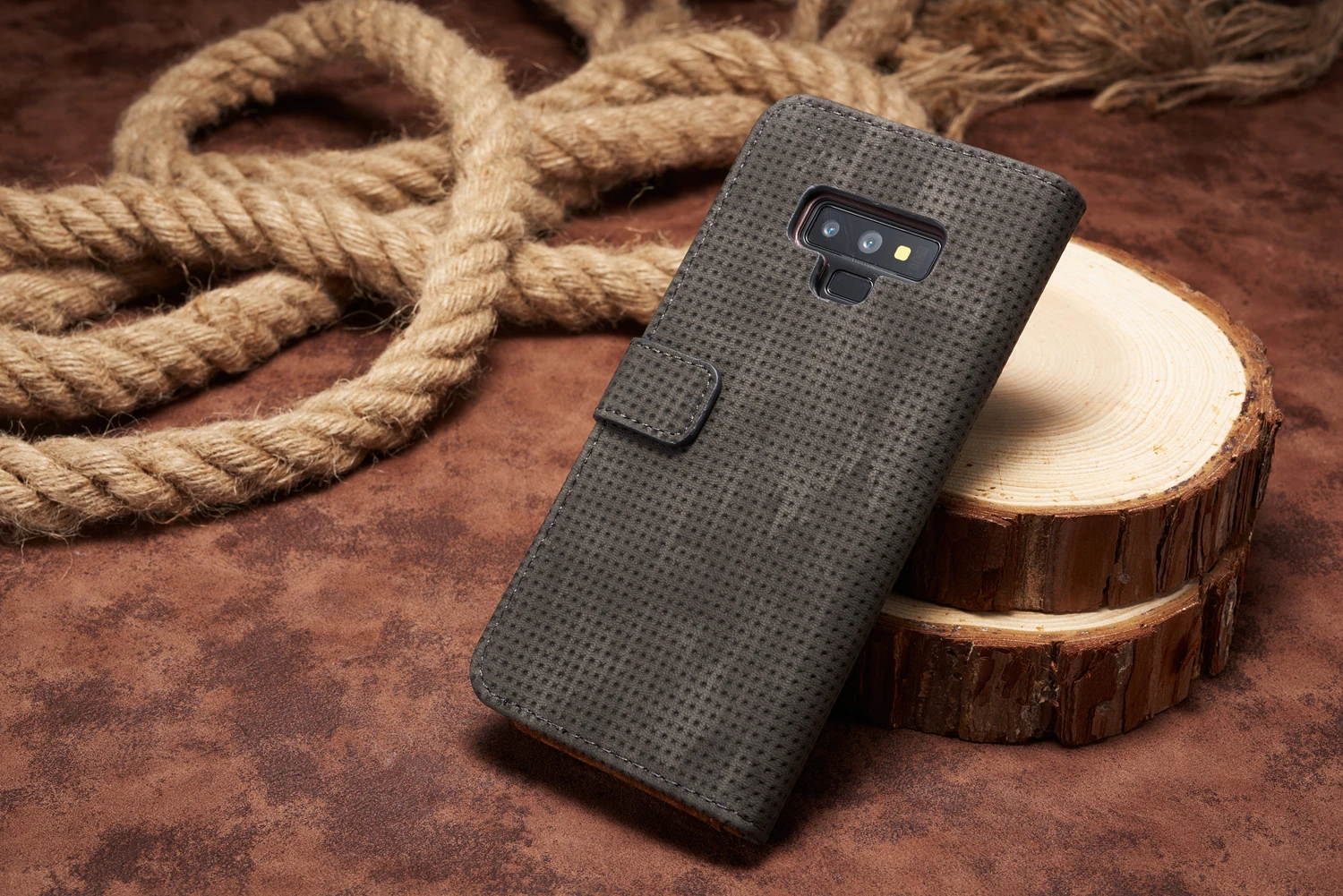 Кошелек альбом для фотографий ретро кожаный чехол флип samsung Galaxy NOTE9 NOTE8 S9 S8 плюс S7