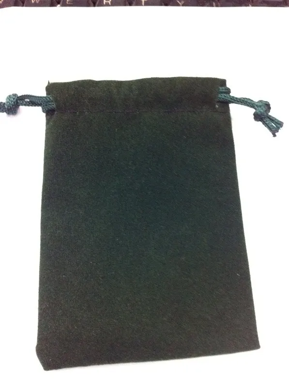

100pcs/Lot 7x9cm Black Retail Jewelry Velvet Gift Packaging Bags & Pouches