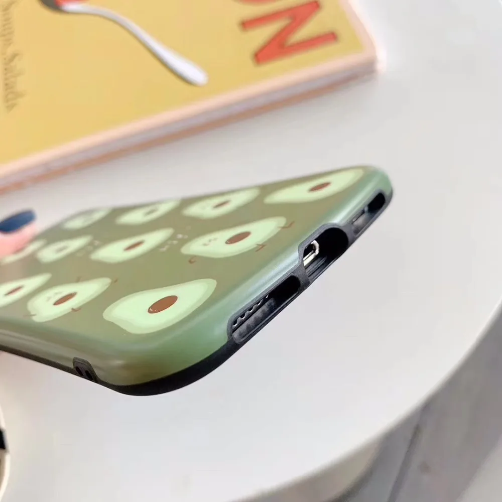 Small waist shape fruits Total package side soft and ultrathin For iphone 6 plus 7 8 7P 8P X XS Max XR Phone Case |