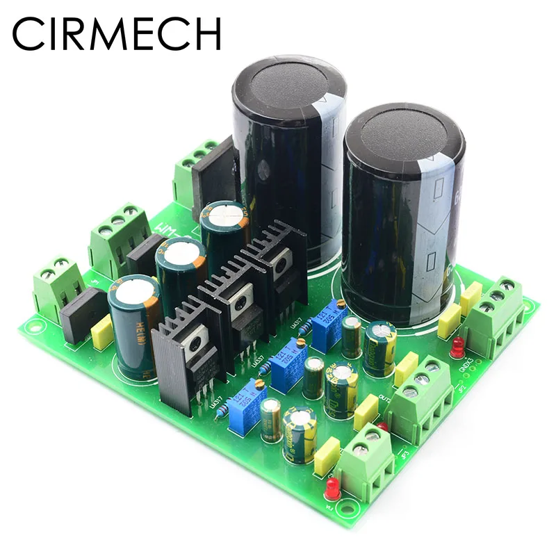 Силовая плата выпрямителя CIRMECH LM317 LM337 многоканальный регулируемый выпрямитель