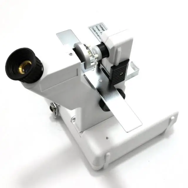 Портативный ручной lensmeter фотометрический инструмент Focimeter оптический ленсометр AA с питанием от батареи