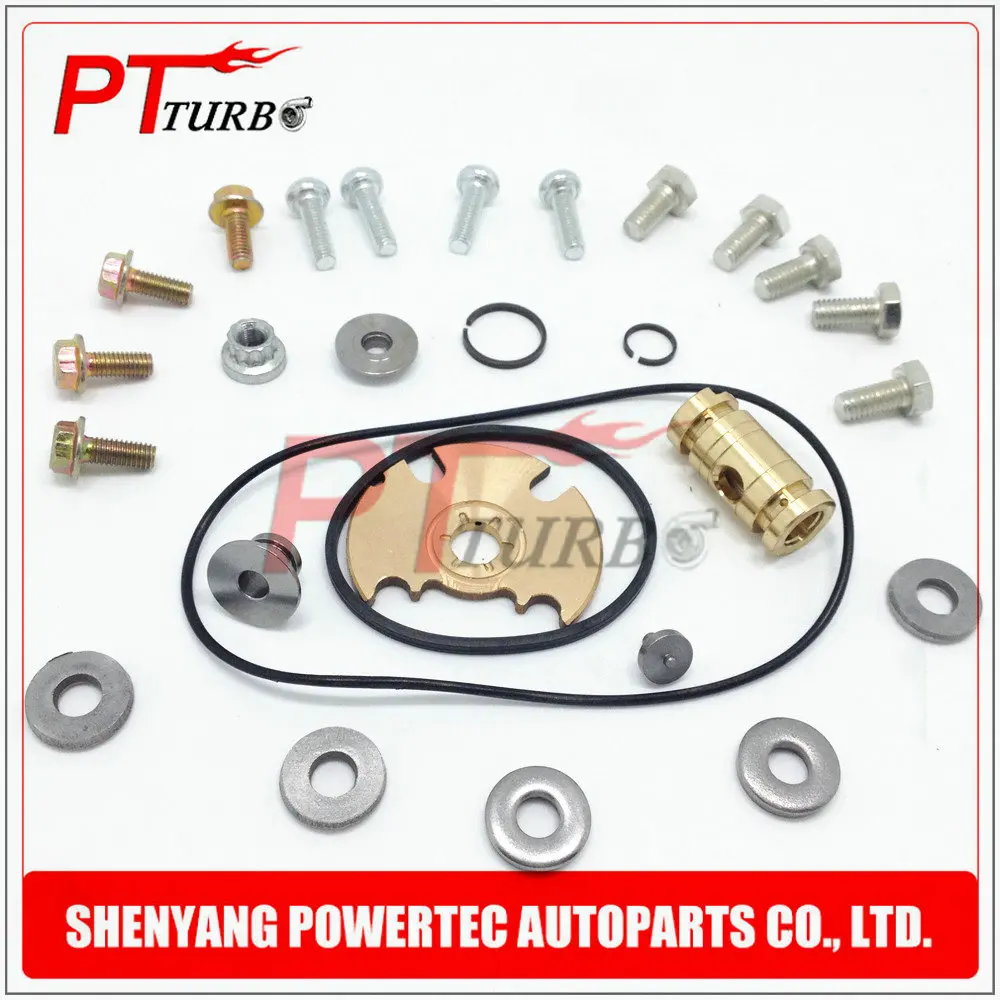 

Turbo repair kits GT1749V GT17 708639 724930 717858 721021 713672 713673 757886 454161 cartridge rebiud parts bearing bolts seal