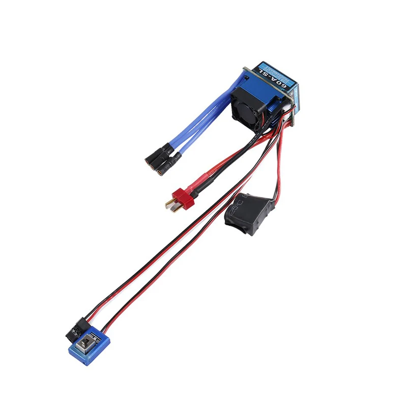 2018 Racing 60A ESC бесщеточный Электрический регулятор скорости для 1:10 RC Car Truck