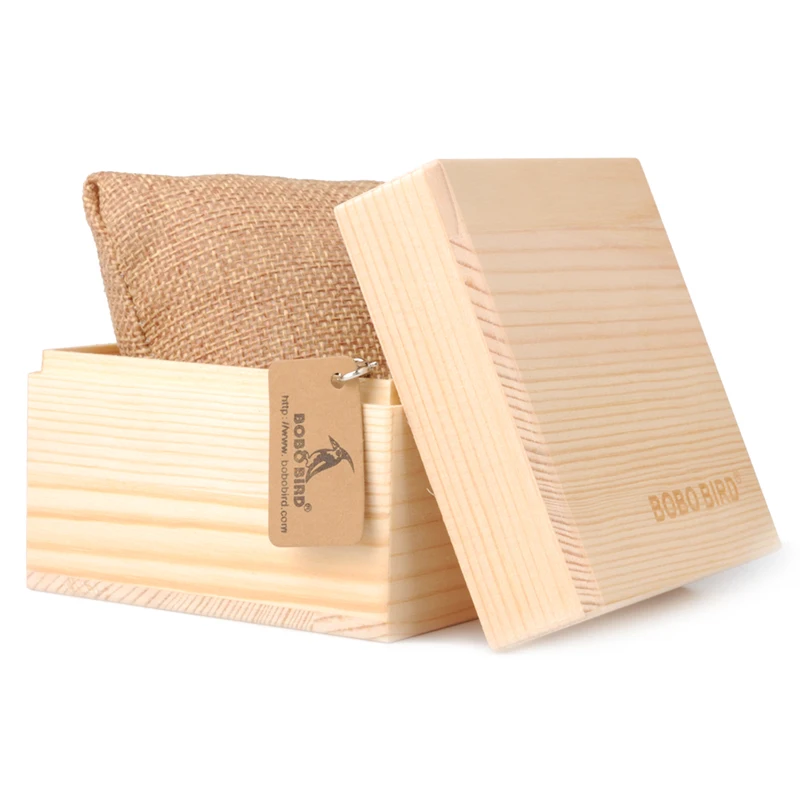 

High quality BOBO BIRD Wooden Watch Boxes with Logo Accept without Logo and Custom Logo on boxes.