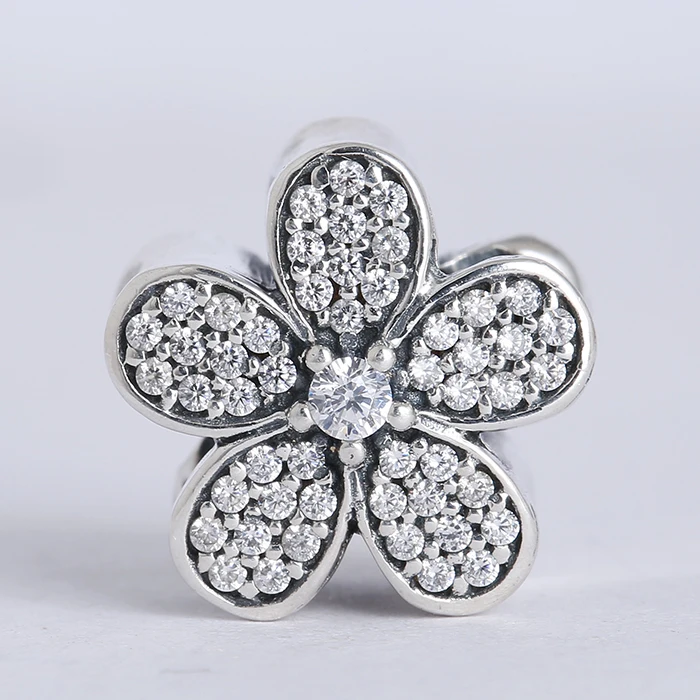 Новая Весенняя коллекция 925 пробы серебряные подвески в виде ромашки с