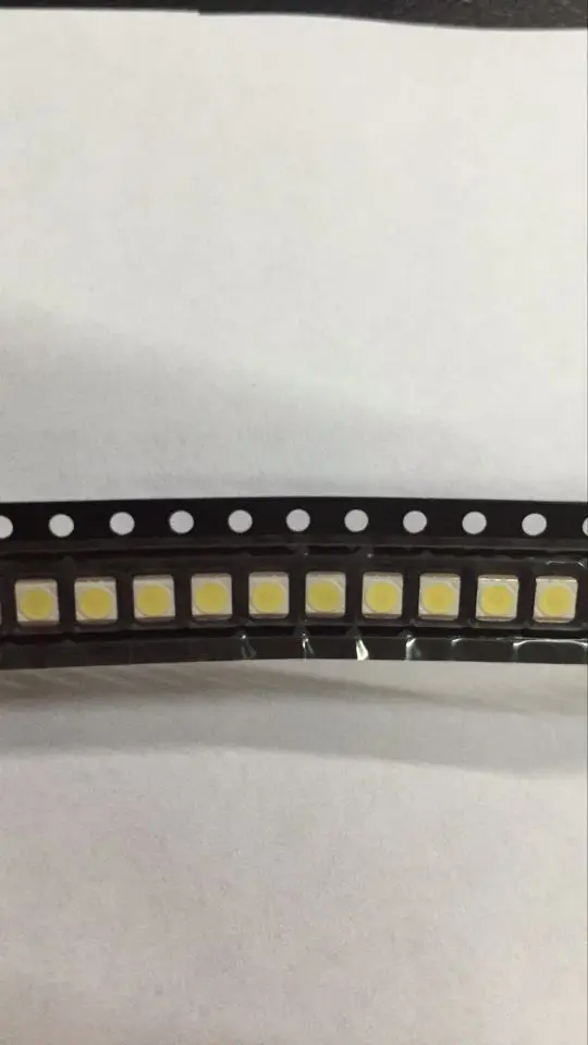 1000 шт./лот для 3528 2835 SMD светодиодные Бусины 1 Вт LG холодный белый лм ТВ/ЖК-подсветки