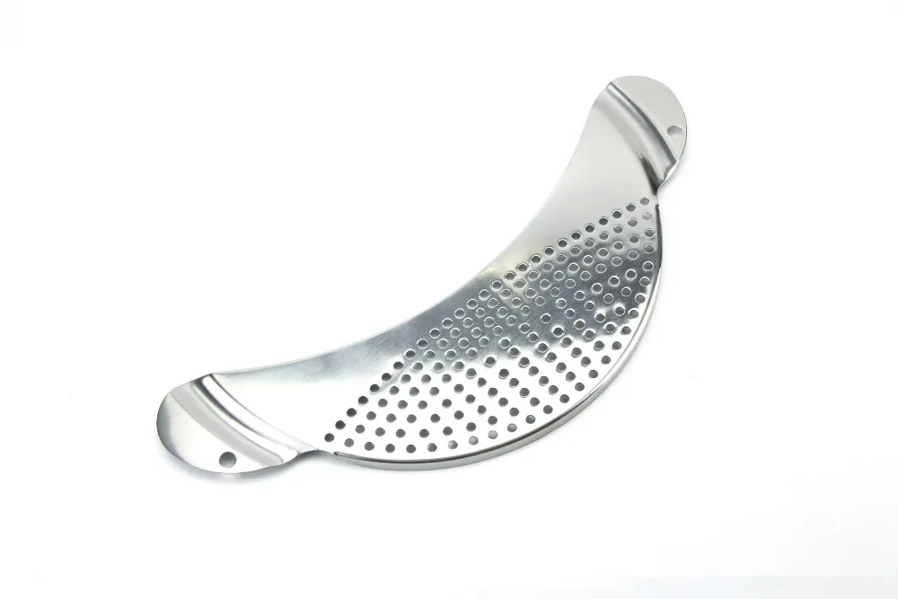 1PC Stainless Steel Pot Strainer Drainer Handle Water Filtering Rack Rice Washing Sieve Tool Kitchen Gadgets Tools OK 0910 | Дом и сад