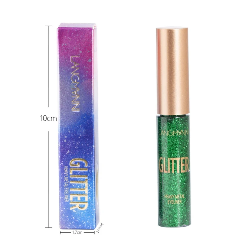 10 цветов s подводка для глаз с блестками мерцающий пигмент белого цвета золота