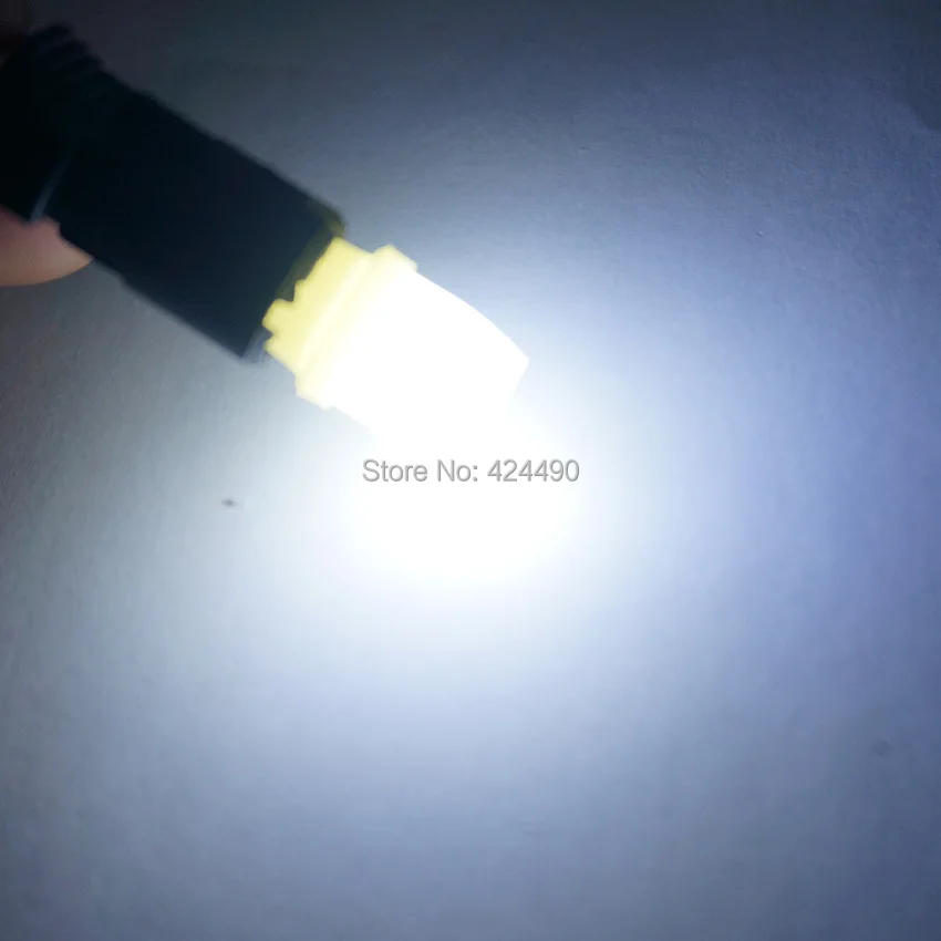 AORUNYEBAO 100 шт. T10 Cob 3d светодиодный W5W белый светильник s автомобильный боковой