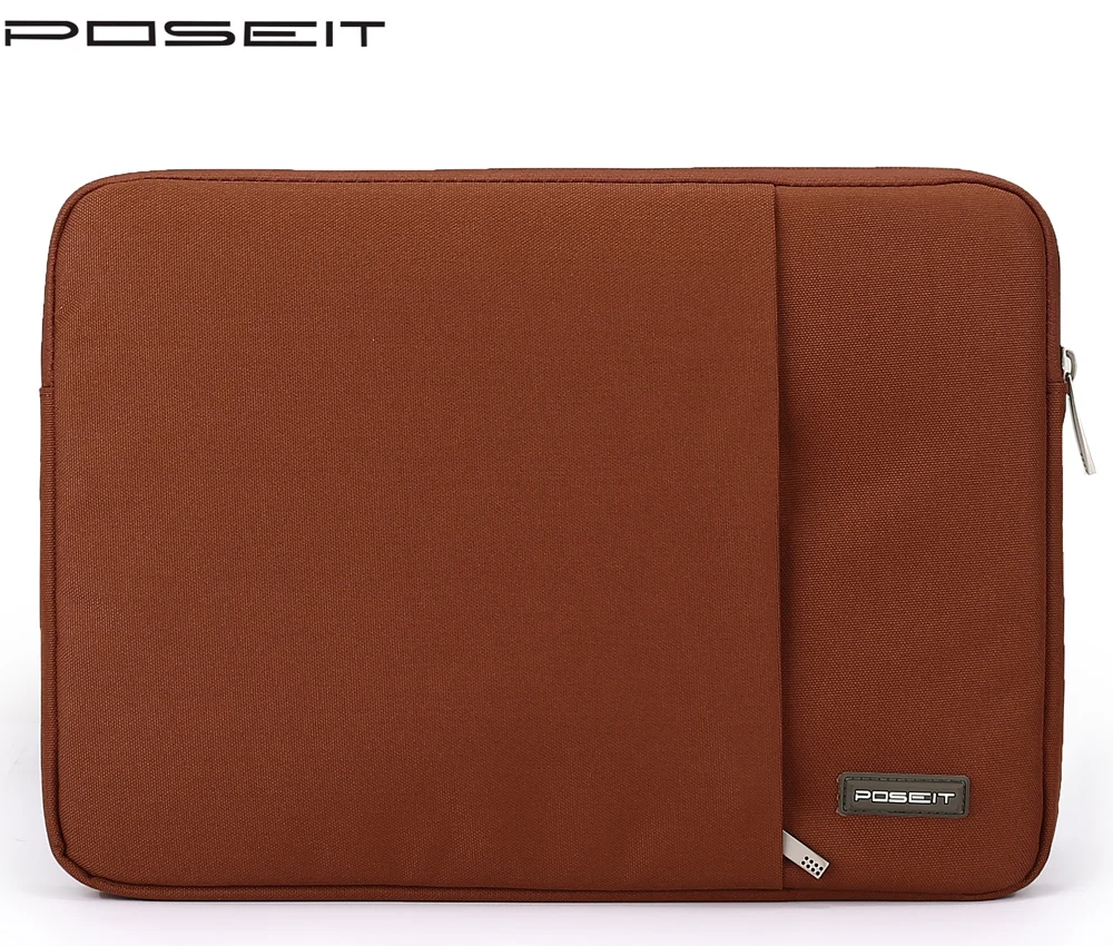 poseit brand 11 13 14 15 15 6 inch notebook laptop sleeve case carry bag pouch for hp lenovo dell acer handbag for men and women free global shipping