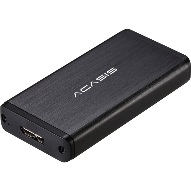 Высокая скорость Acasis FA 2283 SSD корпус mSATA для USB 3 0 внешний мобильный жесткий диск