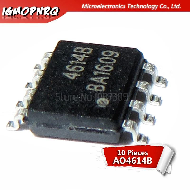 

10 шт. AO4614 SOP8 4614 SMD SOP