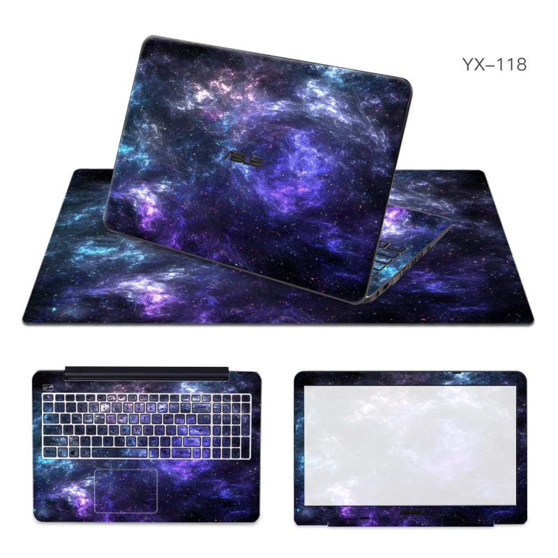 Ноутбук Наклейки Мышь Pad Наборы для ухода за кожей кожи Asus q400a/a401l/k401l/u305f/a501l/v505l/