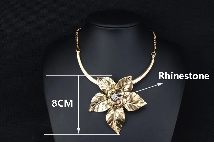 Длинная винтажная подвеска с большим цветком для женщин XLL173 2020|pendants for women|statement