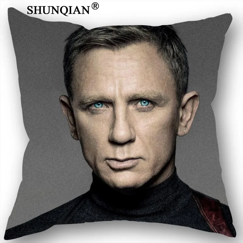 Лучший Даниэль Крейг дневная наволочка индивидуальный подарок (две стороны)