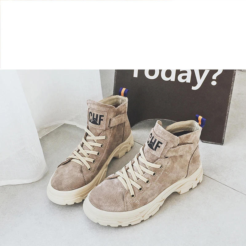 MYCOLEN/Новинка 2018 года обувь в байкерском стиле женские винтажные осенние ботинки