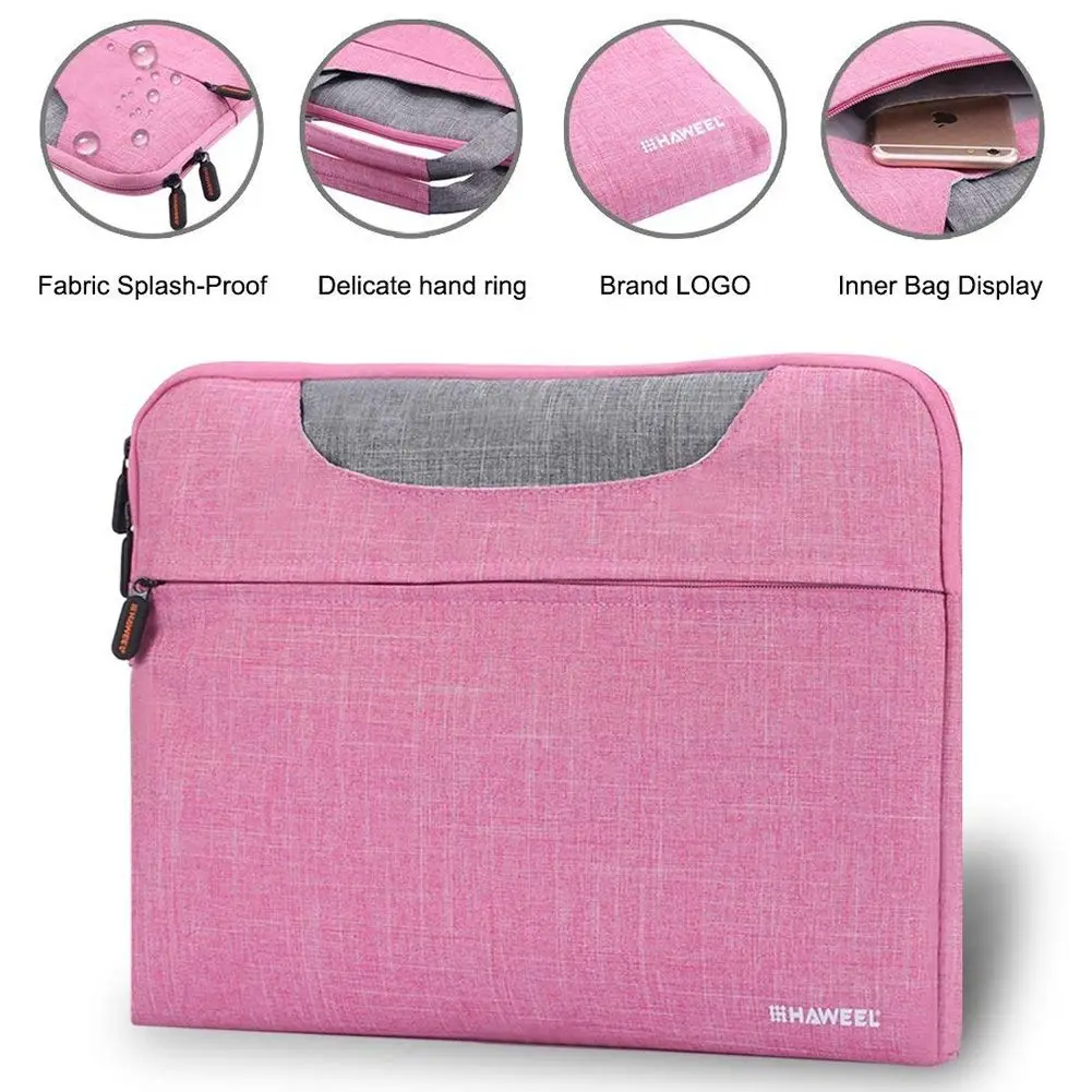 HAWEEL Laptop Sleeve Case Protective Bag for 15-15.6 Inch MacBook Pro Notebook Computer Multifunctional Carrying | Компьютеры и офис