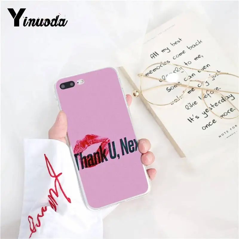 Yinuoda love text цветной узор мягкий чехол для телефона из ТПУ iPhone 8 7 6 6S Plus X XS MAX 5 5S SE XR 10 11