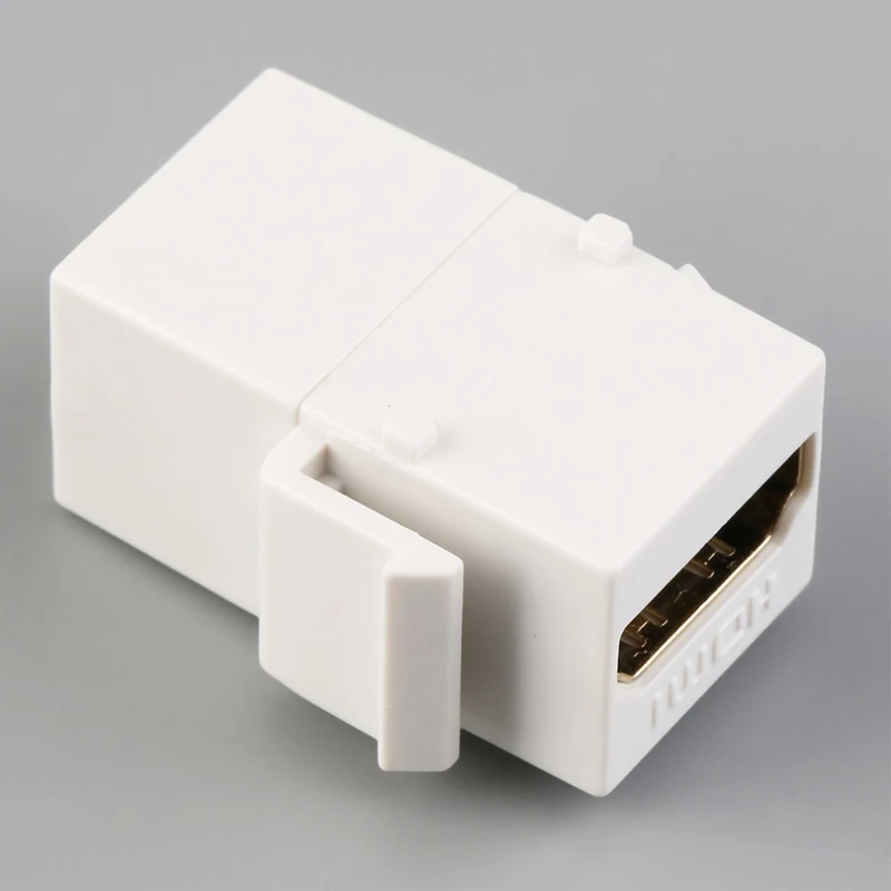 Разъем Keystone HDMI2.0 совместимый с HDMI разъемом белый цвет|Удлинители электрические| |