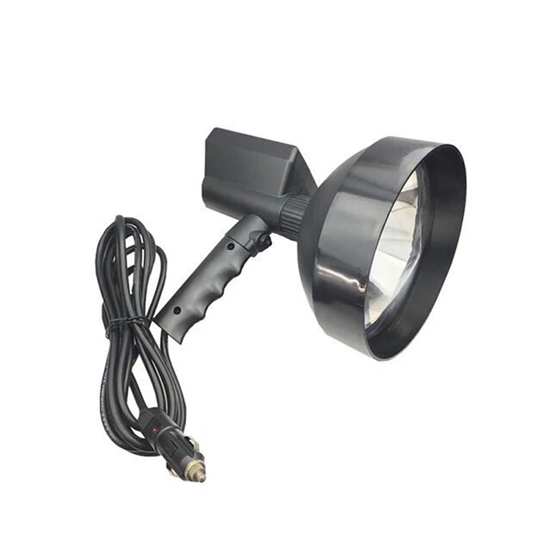 Портативный ксеноновый прожектор 7 дюймов 12 В супер яркий HID 100 Вт для охоты