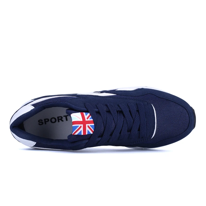 DAGNINO Осенняя повседневная обувь мужская дышащая сетчатая на плоской подошве