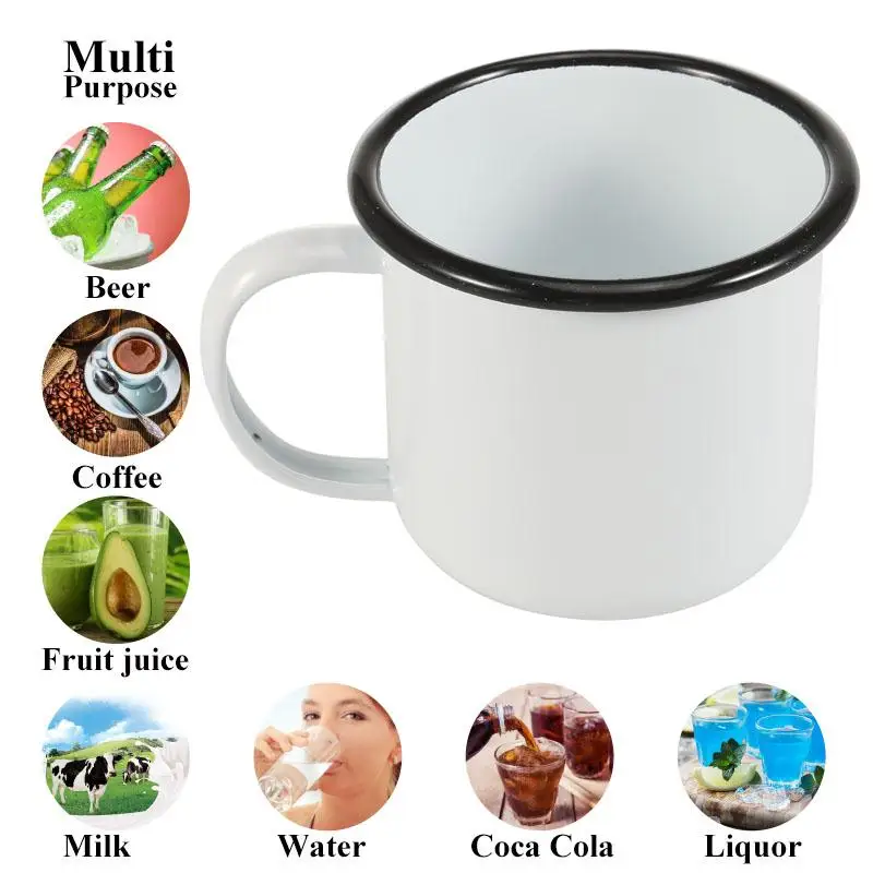 Custom cup DIY чашки покрытые эмалью кофейная кружка чайная чашка буквы и кружки
