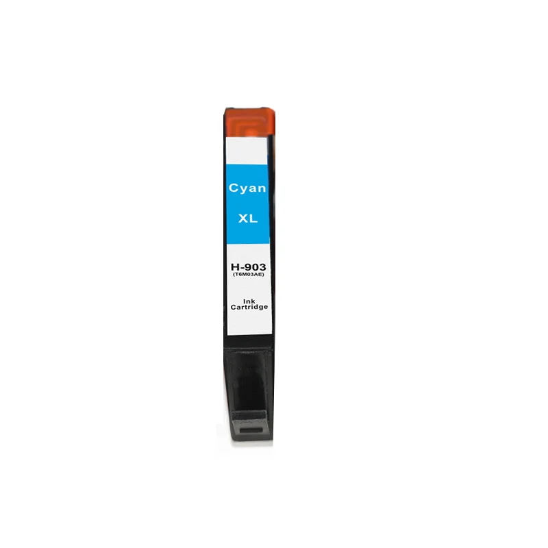 Светло-голубой 4 x совместимый картридж с чернилами 903XL для hp903 Pro 6960 6961 6963 6964 6965 6966 6968 6970 6971 6974 6975 6976 6978 6979 - Цвет: Светло-голубой