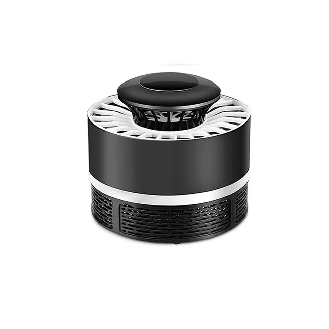 black 1pcs Домашняя электрическая лампа-убийца от комаров, 5 В, USB мощность, домашняя от насекомых, убийца жуков, электриеская комаробойка, ловушка, спальня, светодиодный отражающая лампа - Цвет: black 1pcs