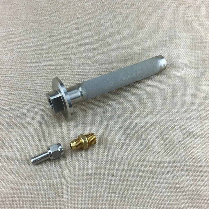 6 &quotДлина из нержавеющей стали карбонационный камень SS316 с 1/4&quot NPT Женский