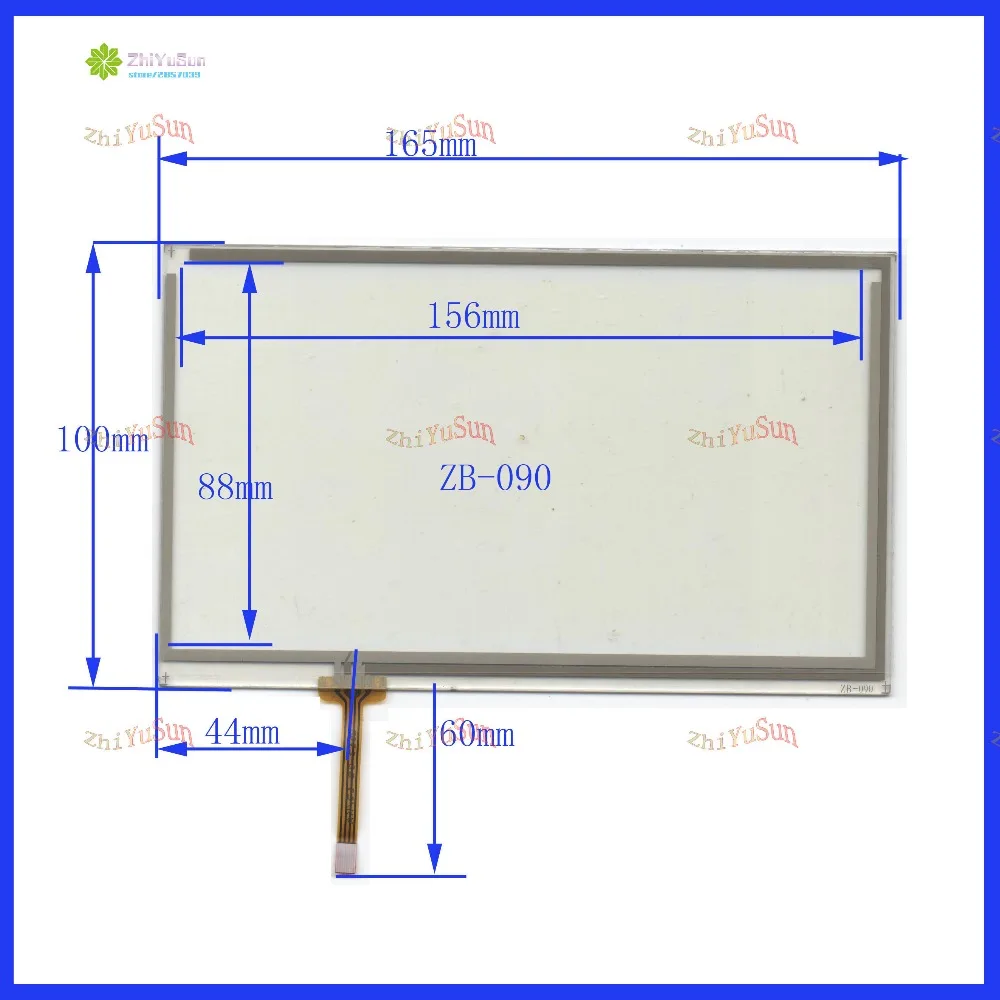 ZhiYuSun новые ZB 090 7 дюймовые 4 строчные 8 165 мм * 100 сенсорные экраны панель Сенсорное