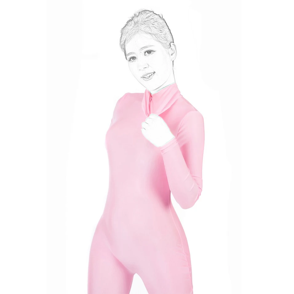 CamaTech БДСМ спандекс Полный боди связывание ограничения закрытый обертывание тело