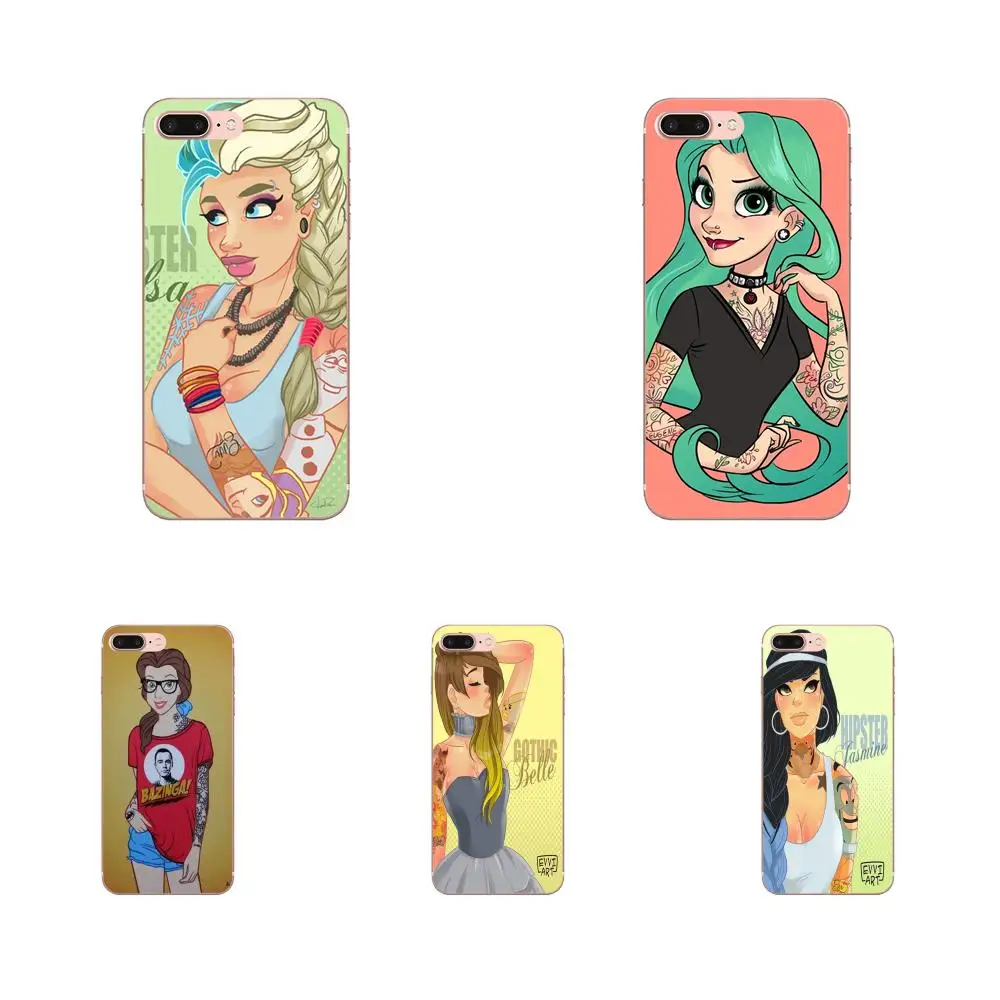 Чехлы для мобильных телефонов в стиле панк белоснежные очки модные цветочные