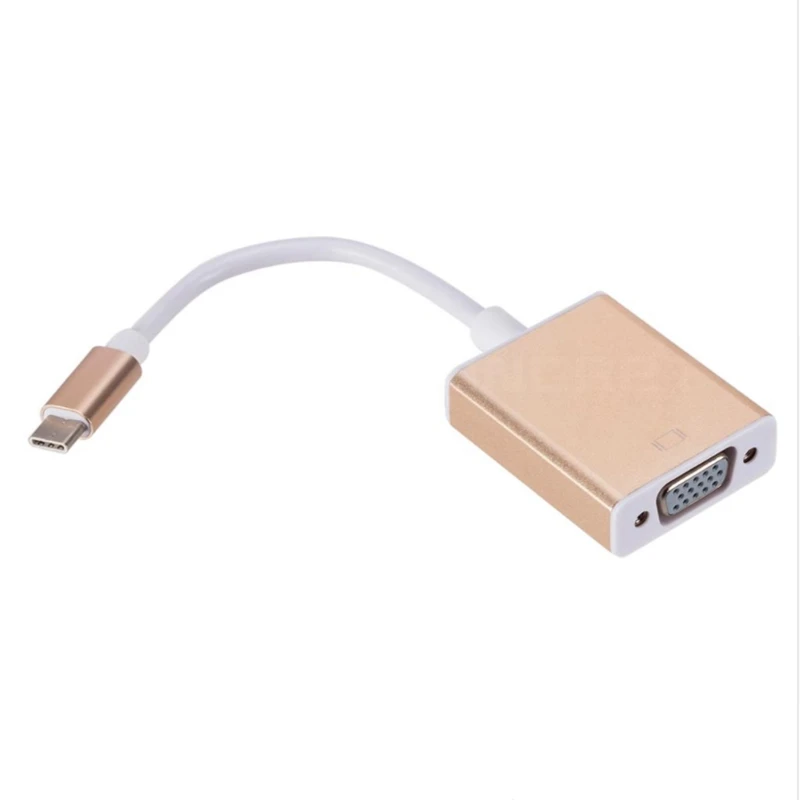 Видео кабель type-C к Vga адаптер док-станция Usb C 3 1 1080P hd-конвертер для телефона MacBook