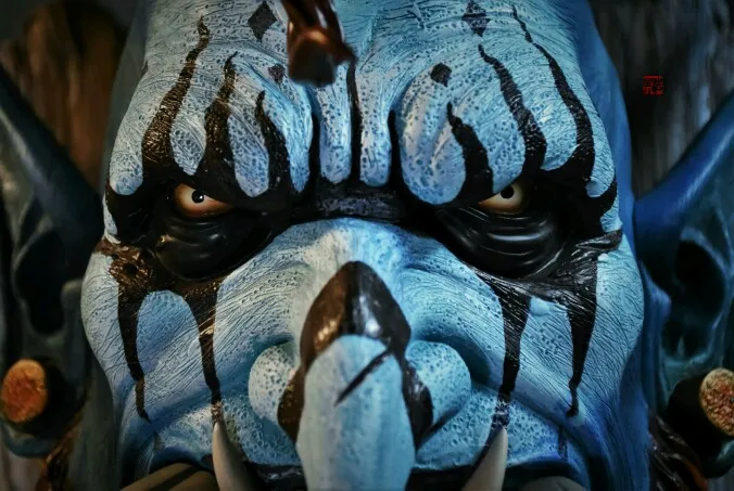 Модельные вентиляторы в наличии lin studio 1/1 wow VolJin head gk статуя из смолы настенного