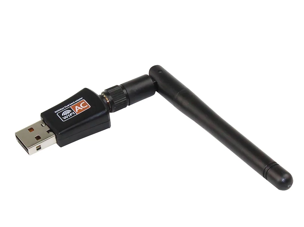 AC 600M более быстрый беспроводной wifi USB адаптер двухдиапазонный беспроводной USB ключ антенна сетевой адаптер для планшета ноутбука Destop PC