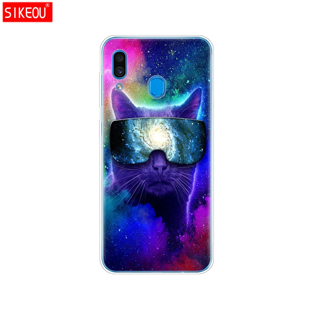 Чехол для samsung Galaxy A20 чехол A20E полиуретан) и силикона с откидной крышкой для samsung A20 20 A205F A20E A202F чехол Мягкие Чехлы бамперы - Цвет: 33972