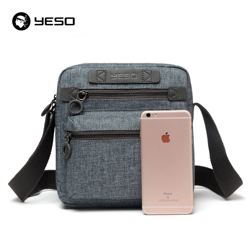 YESO сумка мессенджер для мужчин Оксфорд водонепроницаемые повседневные сумки на